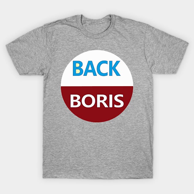 Back Boris T-Shirt by Spacestuffplus